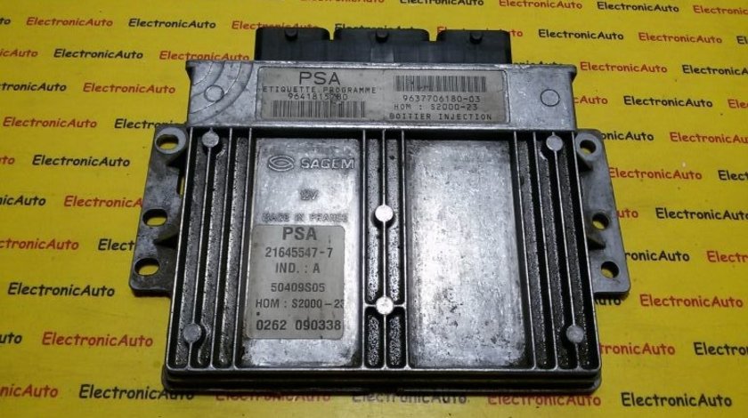 Calculator ECU motor Peugeot 206 9641815780, 9637706180