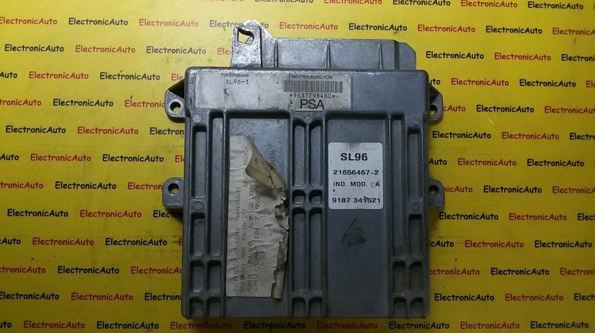 Calculator ECU motor Peugeot 406 1.8 9637798480