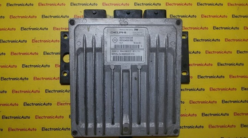 Calculator ECU motor Renault Megane 1.5 dci 8200468189, 8200399038