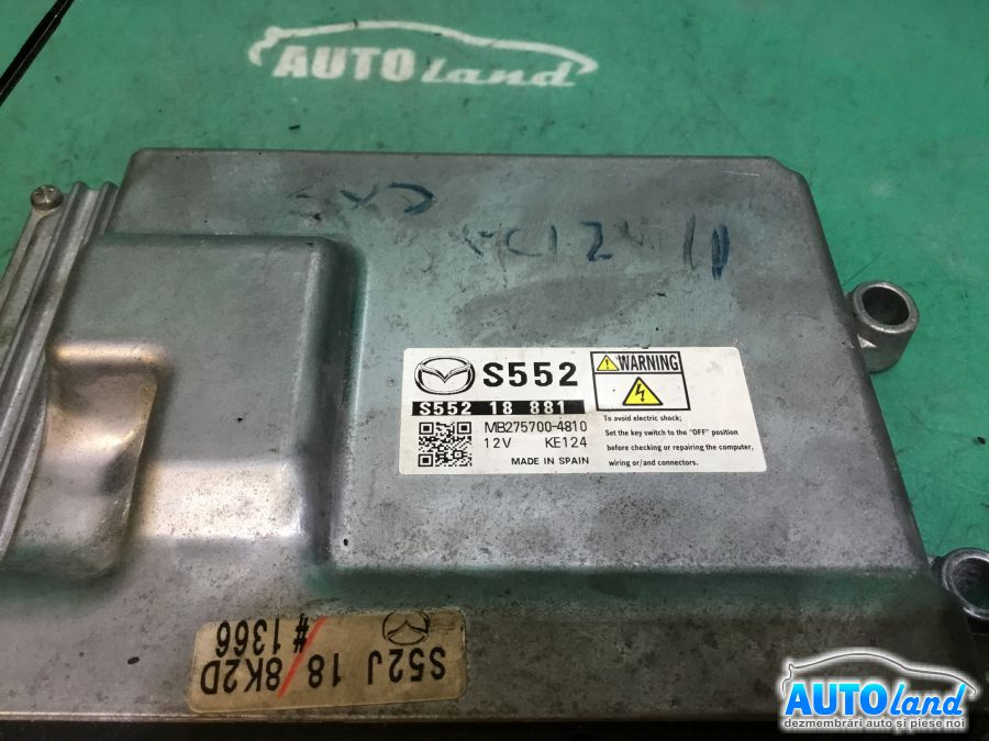 Calculator Ecu Motor S55218881 1.5 Diesel, Mb2757004810 Mazda CX-3 2013-2021