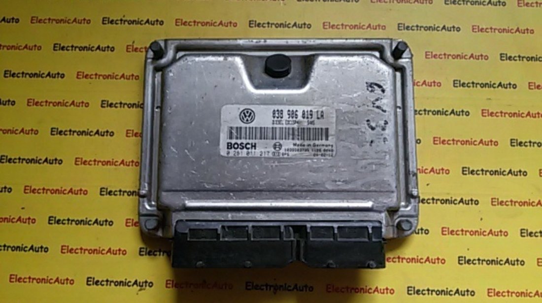 Calculator ECU motor Skoda Fabia 1.9 tdi 038906019LA, 0281011217