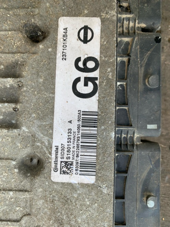 Calculator ECU, Nissan Juke motor 1.5 euro 5 k9k 636 81 kw 110 cp 2010 2011 2012 2013, cod piesa: 237101KB4A