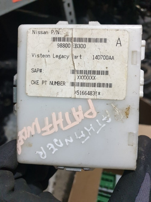 Calculator ECU NISSAN PATHFINDER 2.5 DCI 169 CP 98800EB300