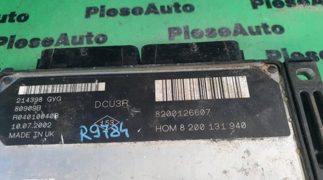 Calculator ecu Nissan Pick Up (1997->) 8200126607