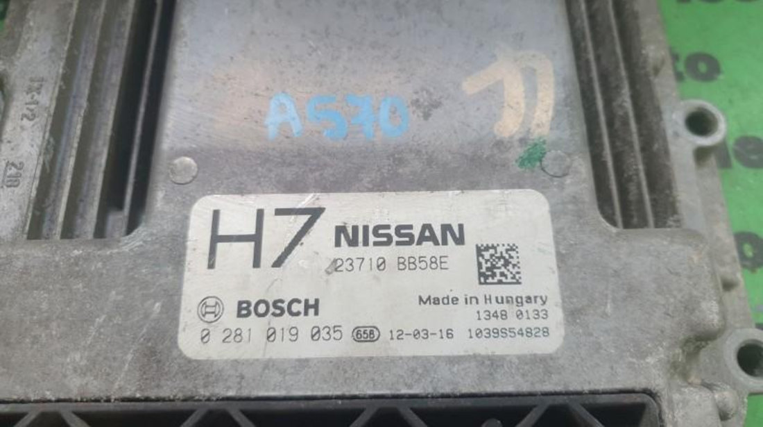Calculator ecu Nissan Qashqai (2007->) 0281019035