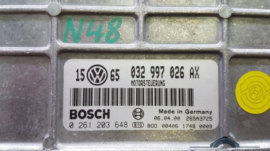 Calculator ecu nou Volkswagen Golf 3 (1991-1997) 032997026AX