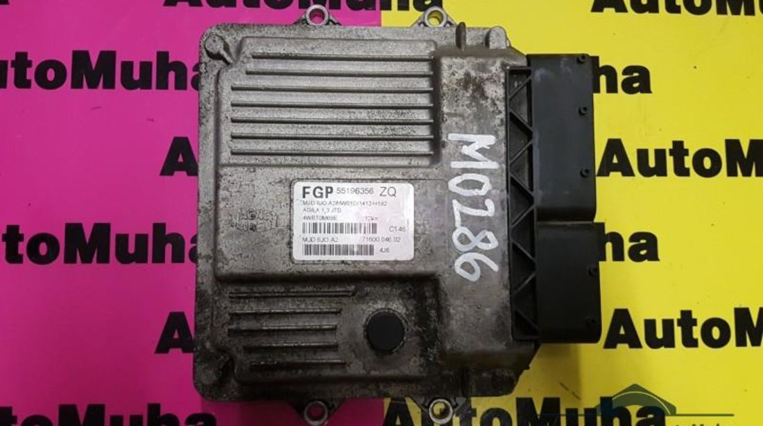 Calculator ecu Opel Agila (2000-2007) 55196356