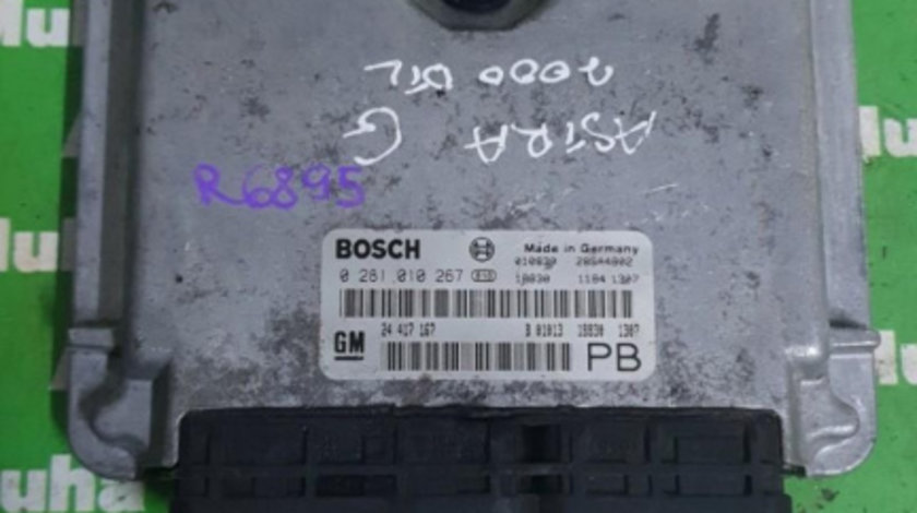 Calculator ecu Opel Astra G (1999-2005) 0281010267