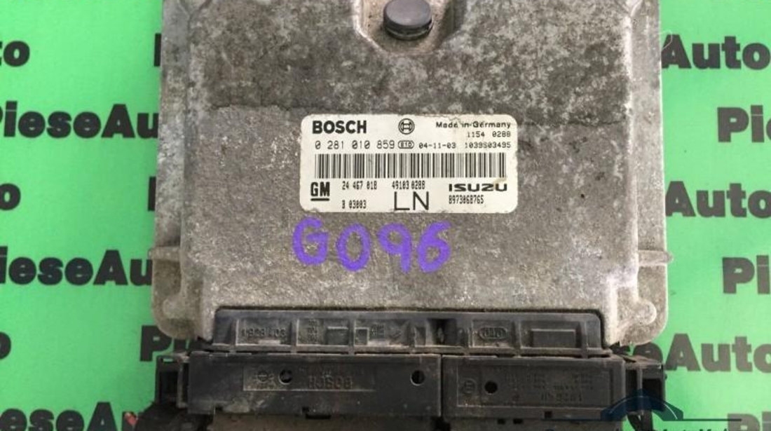 Calculator ecu Opel Astra H (2004-2009) 0281010859