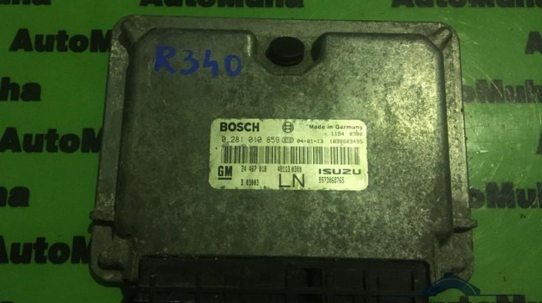 Calculator ecu Opel Astra H (2004-2009) 0281010859