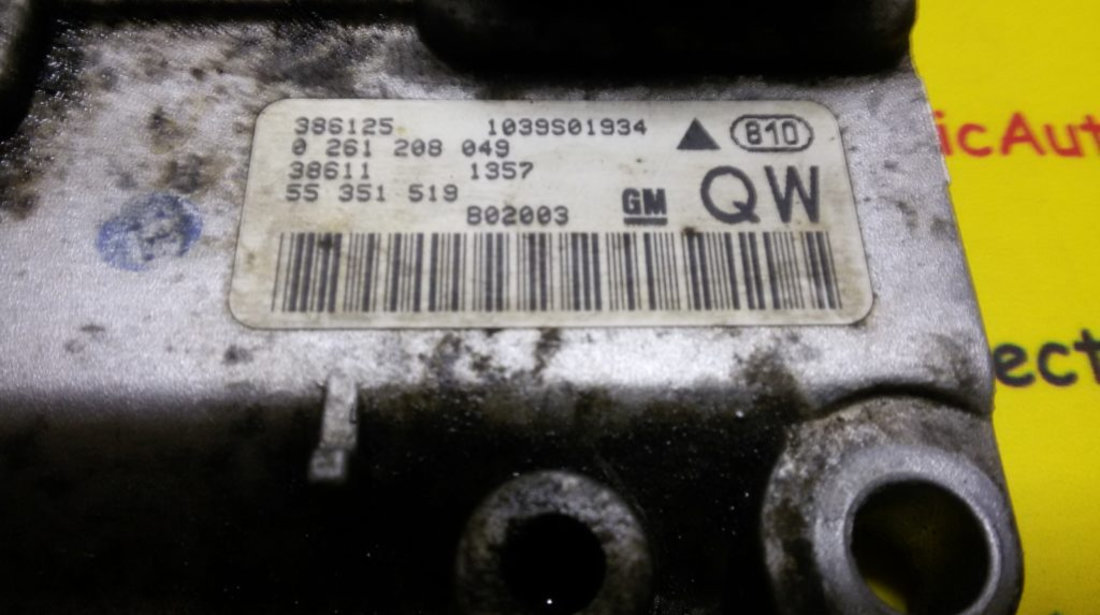 Calculator ECU Opel Vectra C 0261208049, 55351519