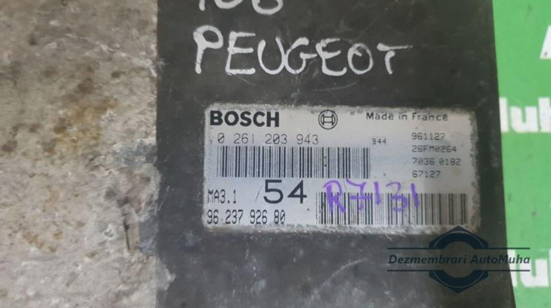 Calculator ecu Peugeot 106 (1996->) 0261203943