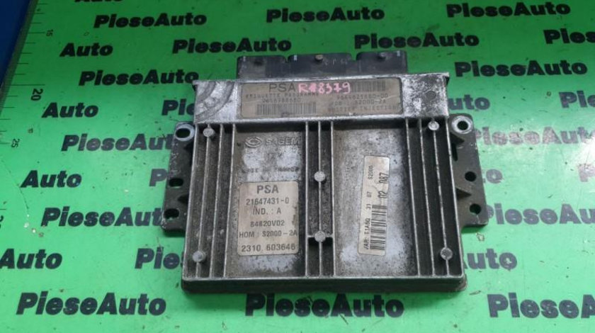 Calculator ecu Peugeot 206 (1998-2010) 9644625680