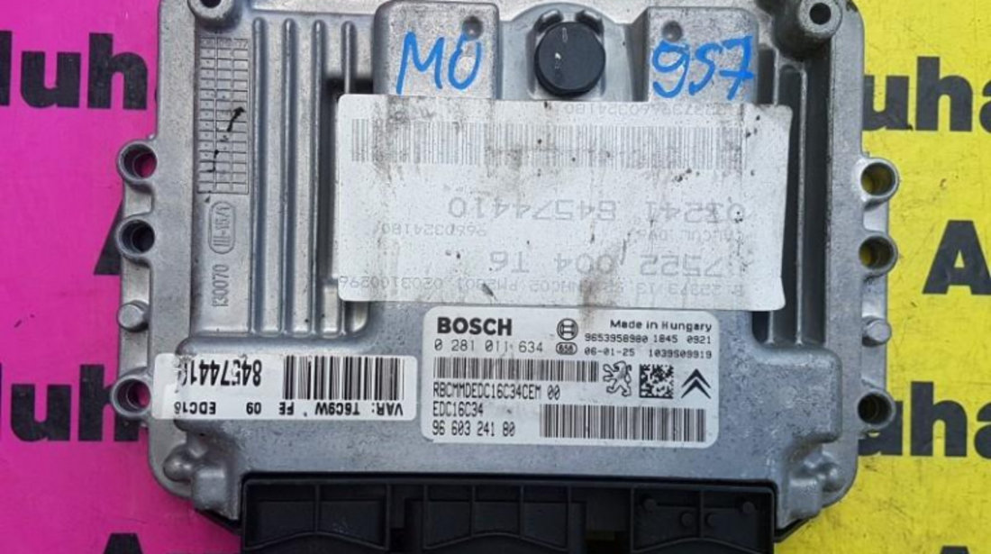 Calculator ecu Peugeot 206 (1998-2010) 9660324180