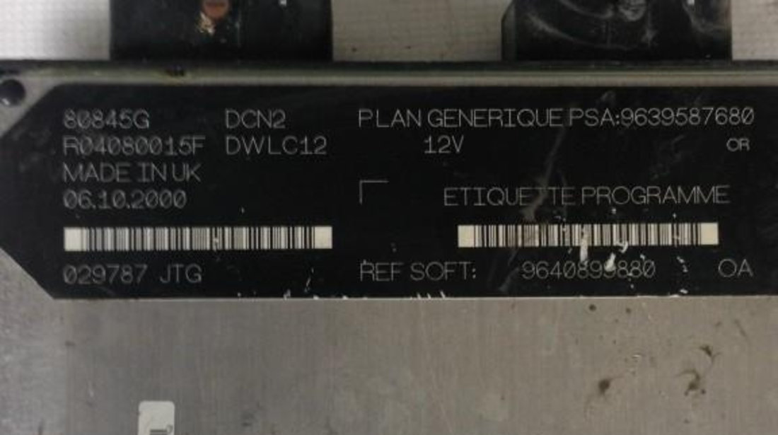 Calculator ecu Peugeot 206 (1998-2010) r04080015f