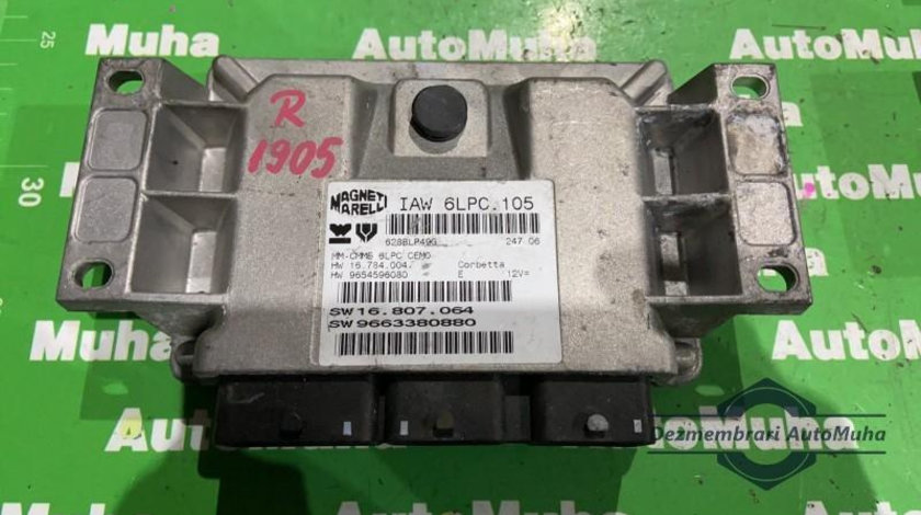 Calculator ecu Peugeot 207 (2006->) 9663380880