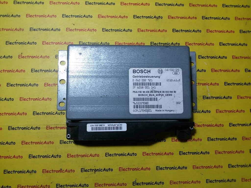 Calculator ECU Peugeot 407 2.0 hdi 0260002921