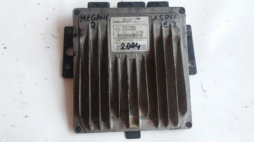 Calculator ecu renault megane 2 1.5 dci 2004-2010 8200334419 8200414354