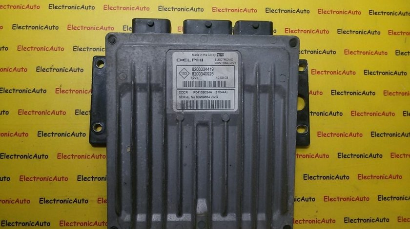 Calculator ECU Renault Megane 2003 1,5 dci 8200340926