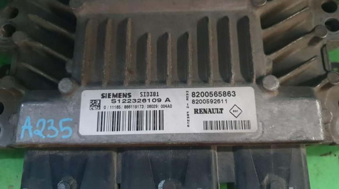 Calculator ecu Renault Megane II (2003-2008) s122326109a