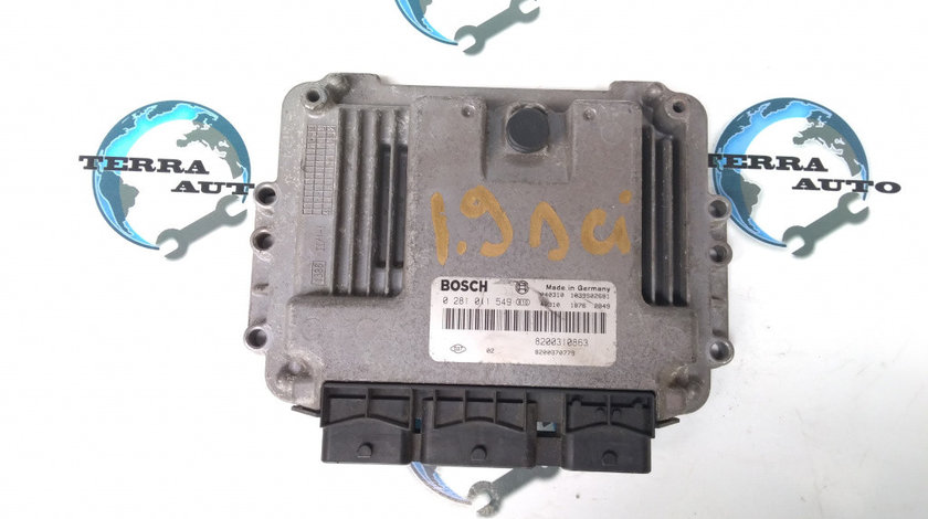 Calculator ECU Renault Scenic 2 1.9 DCI