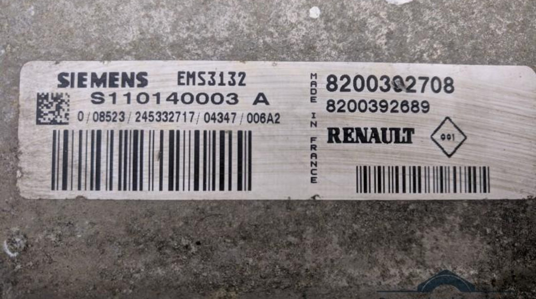 Calculator ecu Renault Symbol (1998->) 8200392708