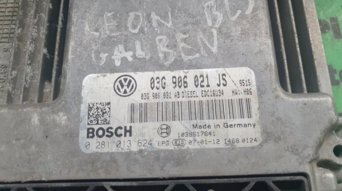 Calculator ecu Seat Leon (2005-2013) 0281013624