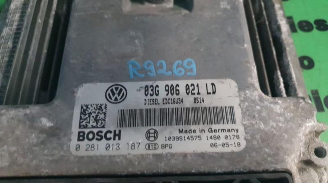 Calculator ecu Skoda Octavia 2 (2004->) 0281013187