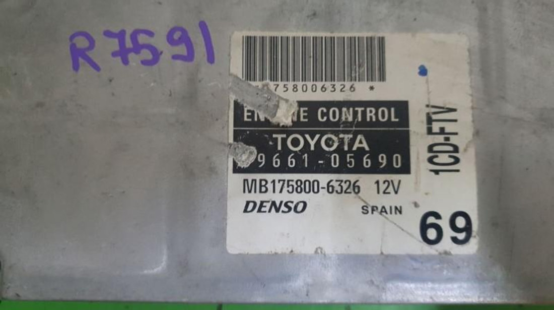Calculator ecu Toyota Avensis (2003-2008) 89661 05690