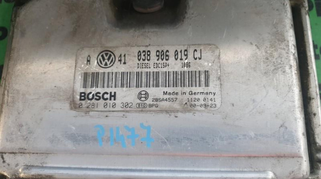 Calculator ecu Volkswagen Bora (1998-2005) 0281010302