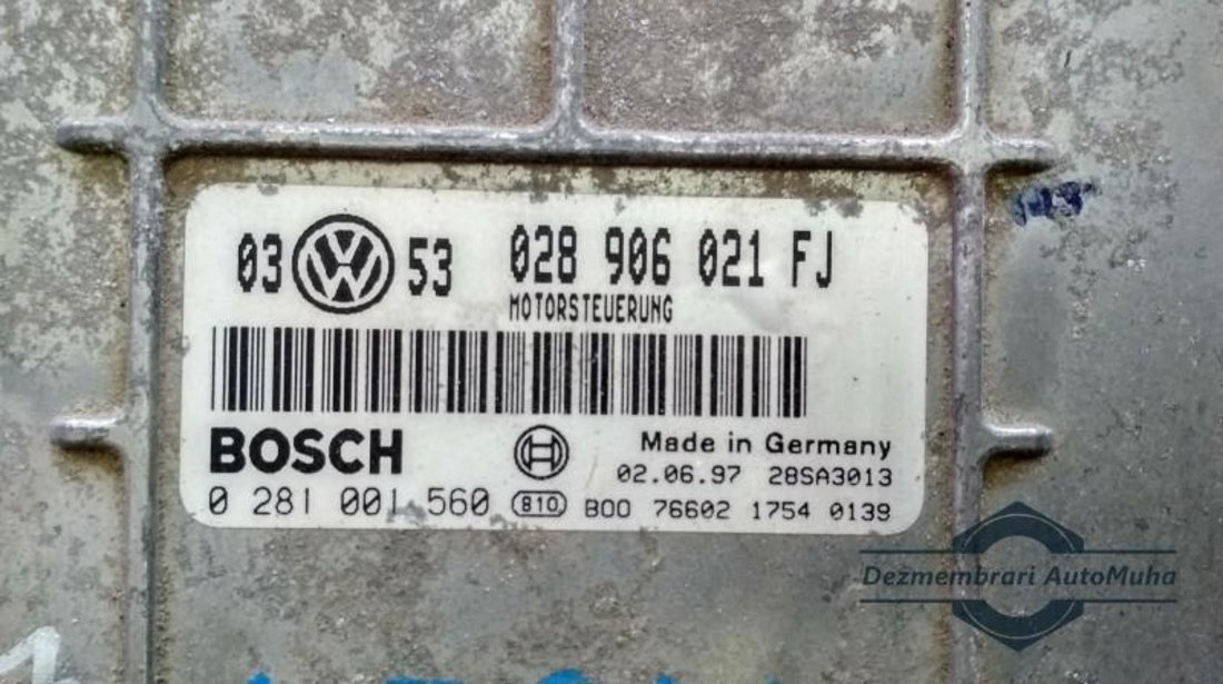Calculator ecu Volkswagen Golf 3 (1991-1997) 028906021FJ
