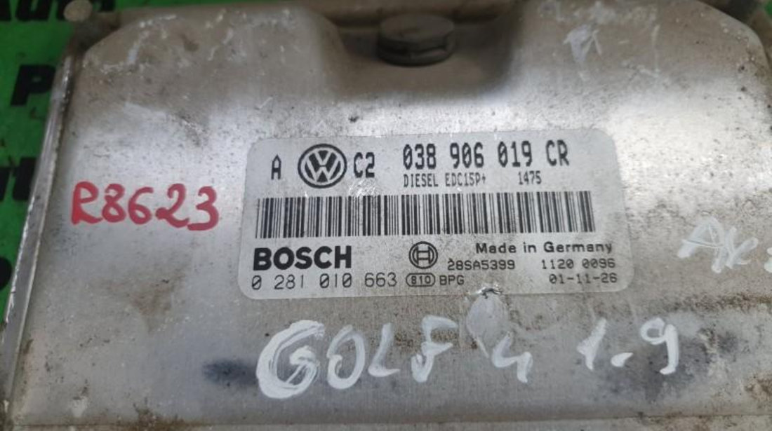 Calculator ecu Volkswagen Golf 4 (1997-2005) 0281010663
