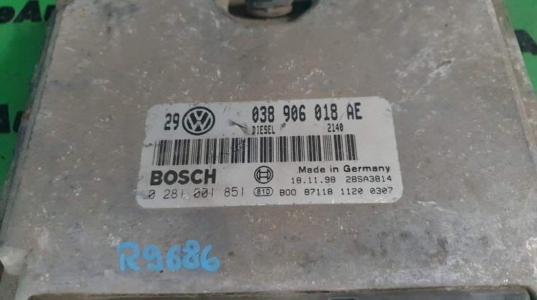 Calculator ecu Volkswagen Golf 4 (1997-2005) 0281001851