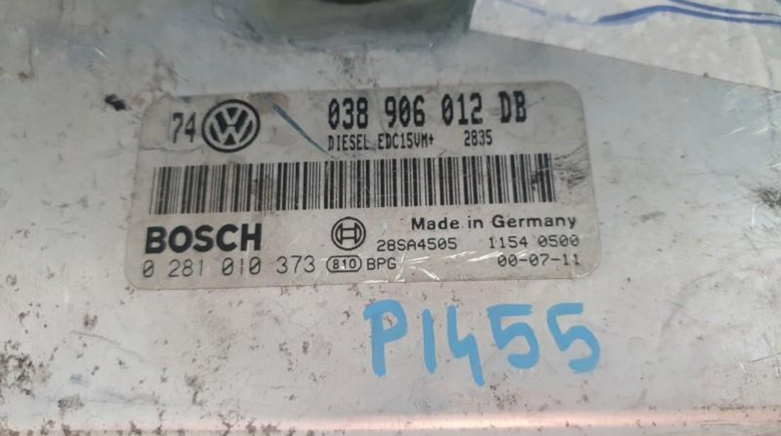 Calculator ecu Volkswagen Golf 4 (1997-2005) 0281010373