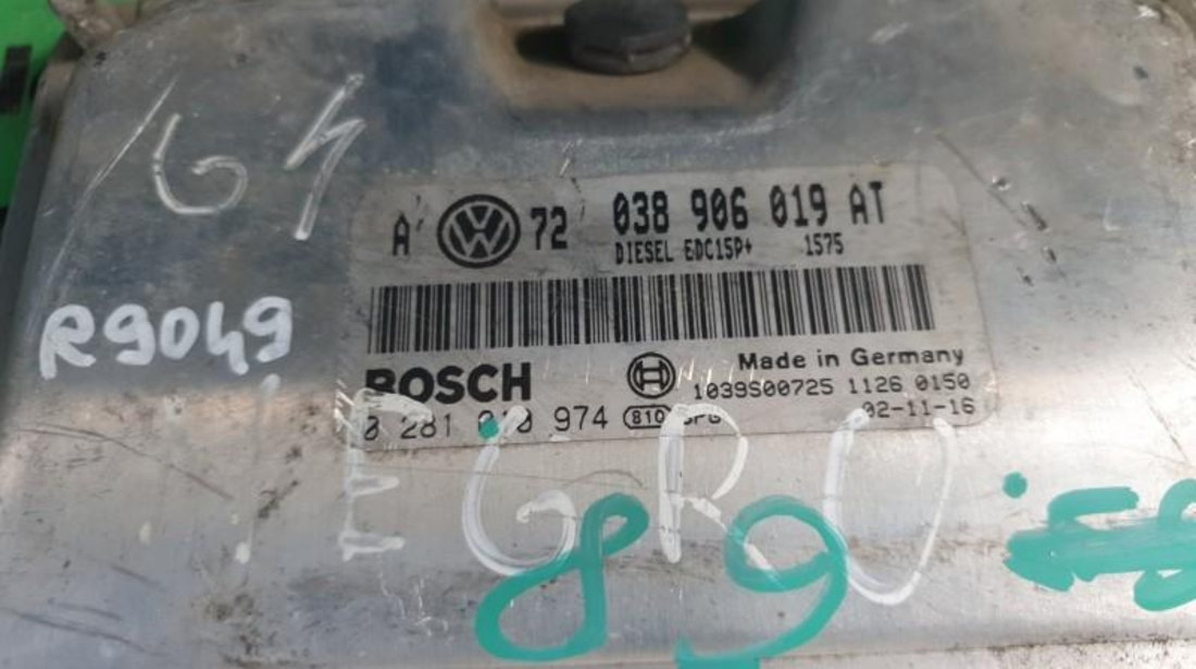 Calculator ecu Volkswagen Golf 4 (1997-2005) 0281010974