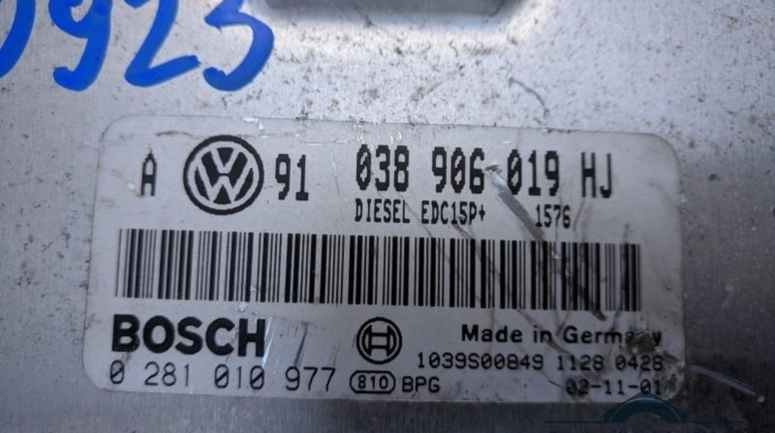 Calculator ecu Volkswagen Golf 4 (1997-2005) 038906019HJ