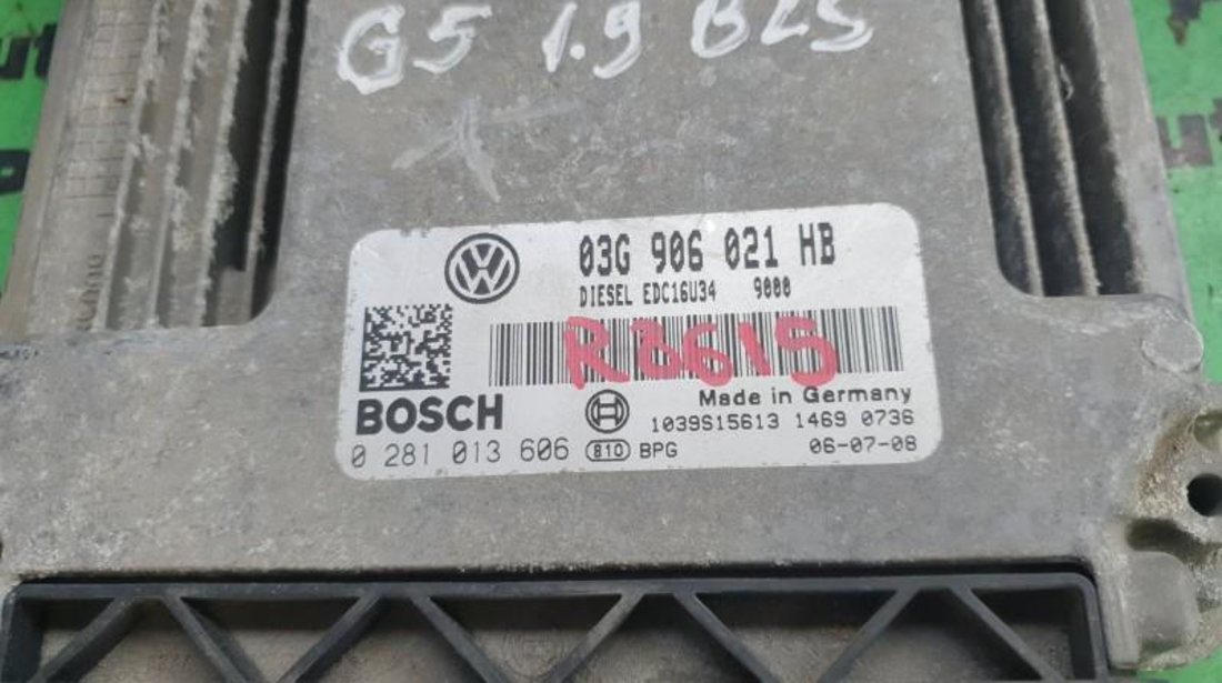 Calculator ecu Volkswagen Golf 5 (2004-2009) 0281013606