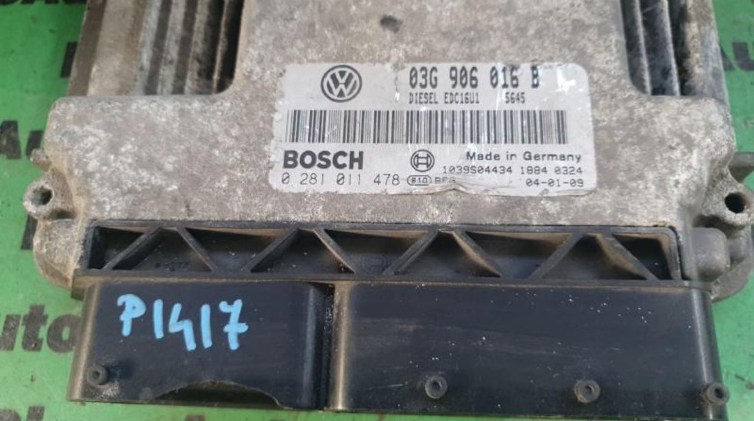 Calculator ecu Volkswagen Golf 5 (2004-2009) 0281011478