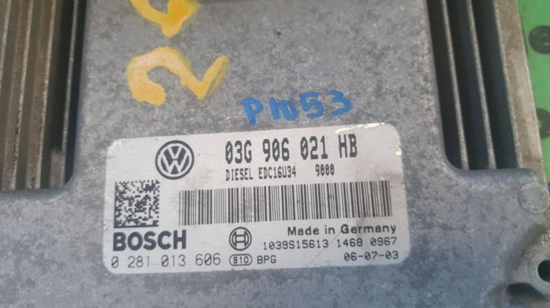 Calculator ecu Volkswagen Jetta 3 (2005-2010) 0281013606