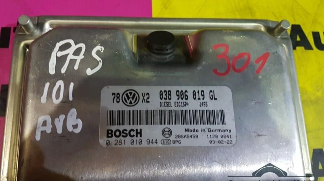 Calculator ecu Volkswagen Passat (2000-2005) 038906019GL