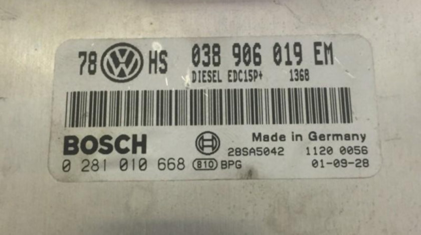 Calculator ecu Volkswagen Passat (2000-2005) 038906019em