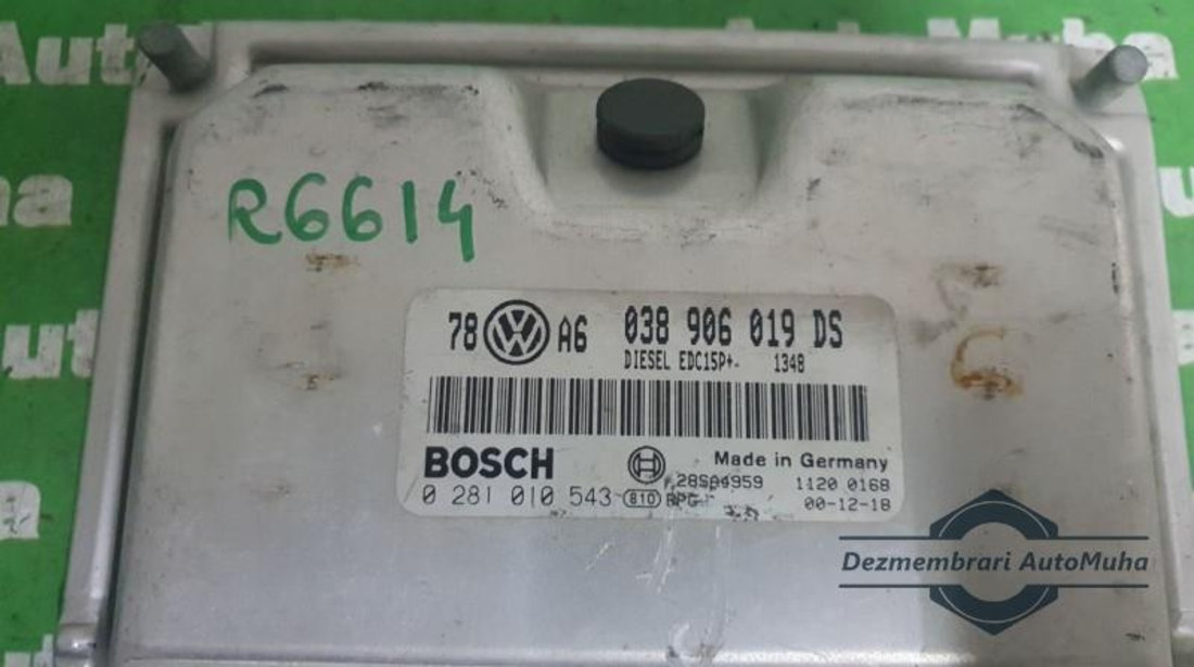 Calculator ecu Volkswagen Passat B5 (1996-2005) 0281010543