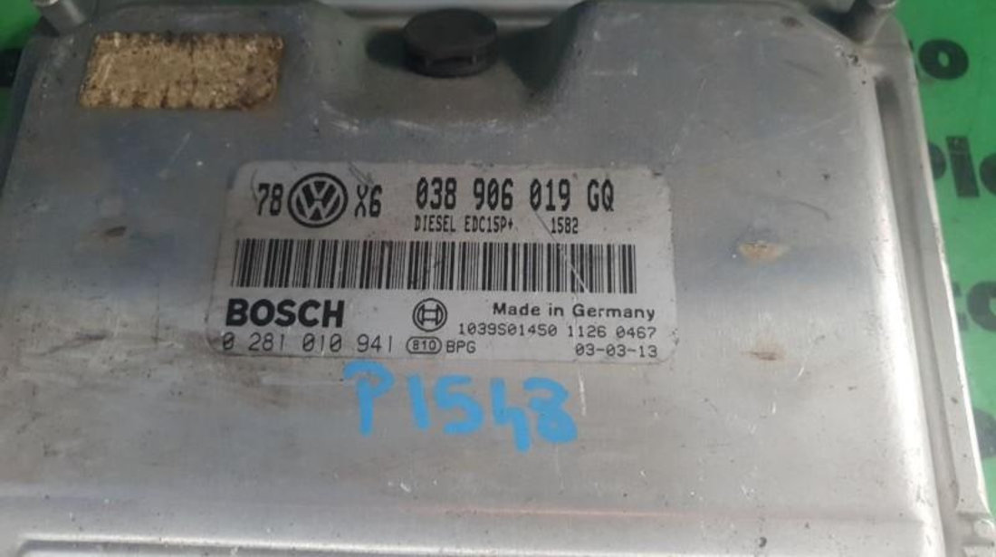 Calculator ecu Volkswagen Passat B5 (1996-2005) 0281010941