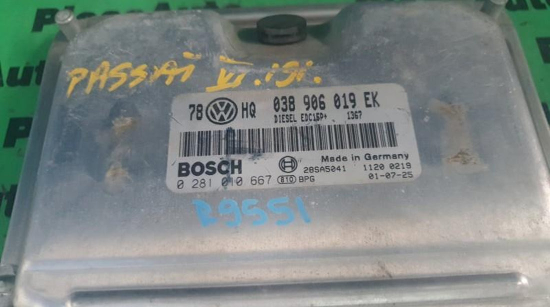 Calculator ecu Volkswagen Passat B5 (1996-2005) 0281010667