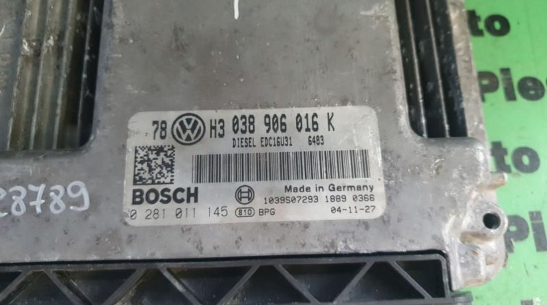 Calculator ecu Volkswagen Passat B6 3C (2006-2009) 0281011145