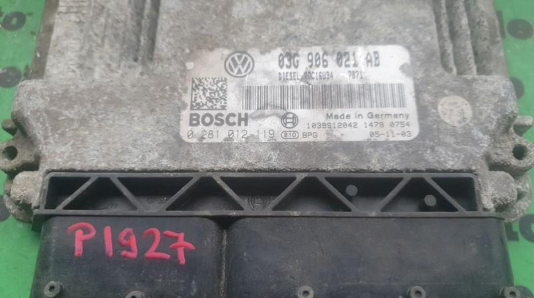 Calculator ecu Volkswagen Passat B6 3C (2006-2009) 0281012119