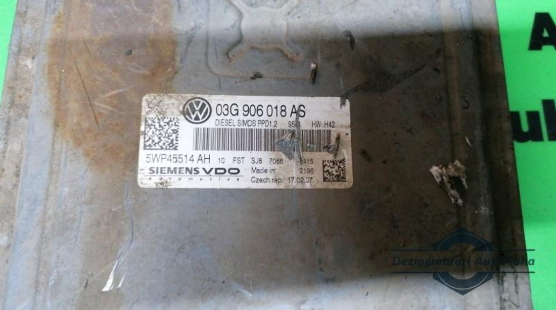 Calculator ecu Volkswagen Passat B6 3C (2006-2009) 03g906018as