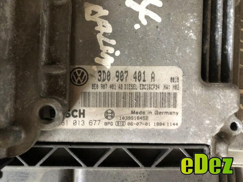 Calculator ecu Volkswagen Phaeton (2002-2010) 3.0 tdi 3d0907401a