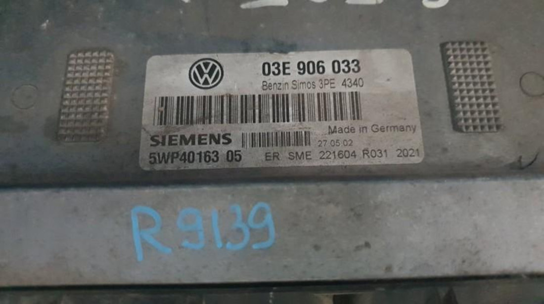 Calculator ecu Volkswagen Polo (2001-2009) 03e906033l