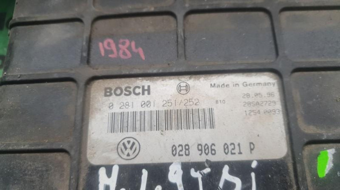 Calculator ecu Volkswagen Sharan (1995-2000) 0281001251